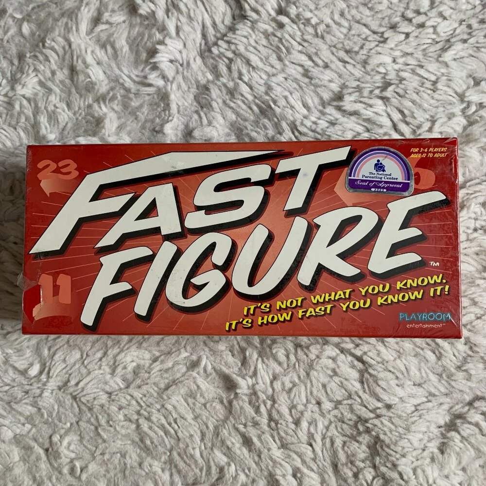 NEW Fast Figure Party Card Game Trivia Board Game